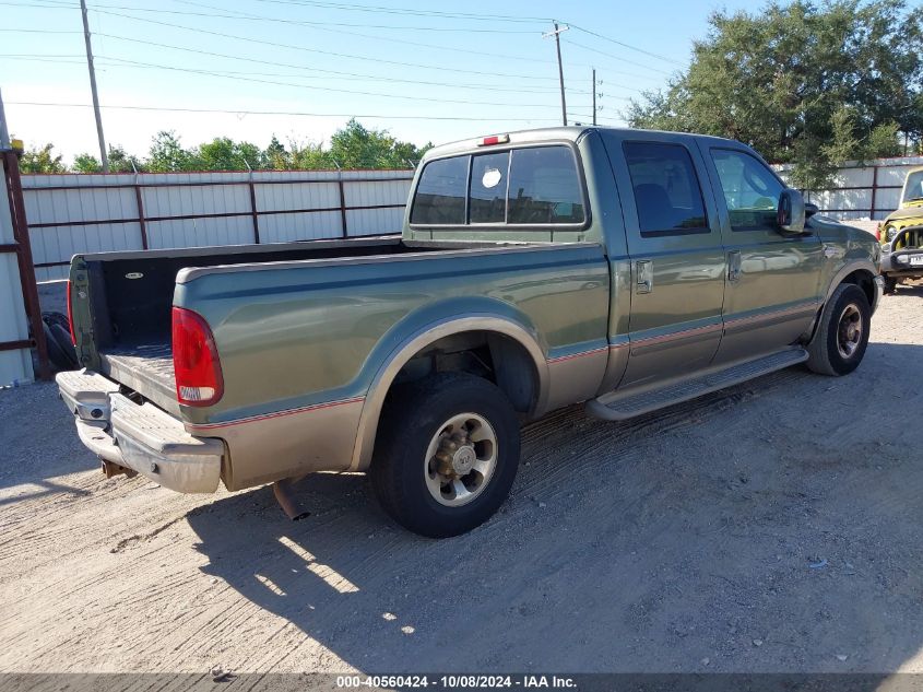 2003 Ford F-250 Lariat/Xl/Xlt VIN: 1FTNW20S43ED08815 Lot: 40560424