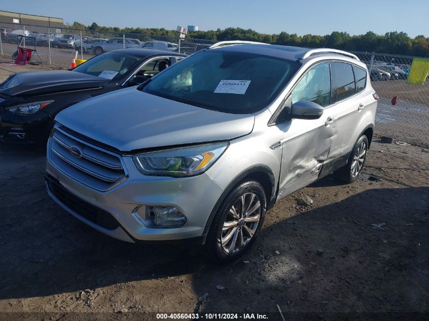 2017 FORD ESCAPE TITANIUM - 1FMCU9JD9HUD07366