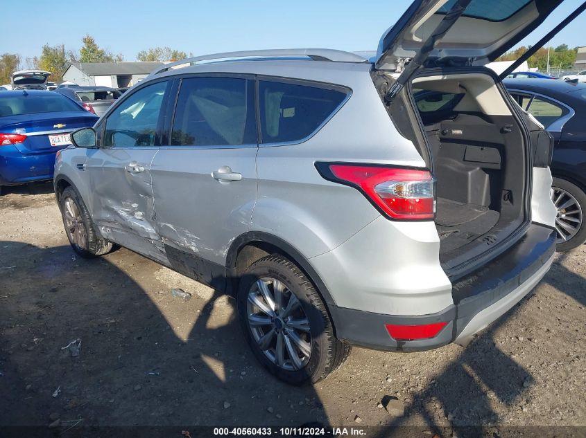 2017 FORD ESCAPE TITANIUM - 1FMCU9JD9HUD07366