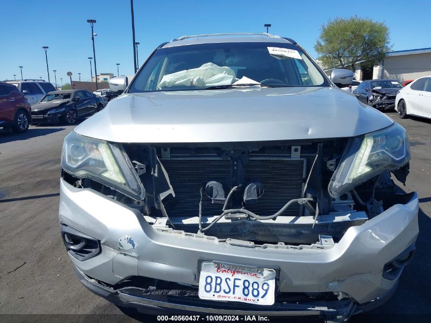 2017 Nissan Pathfinder S/Sv/Sl/Platinum VIN: 5N1DR2MN4HC910863 Lot: 40560437