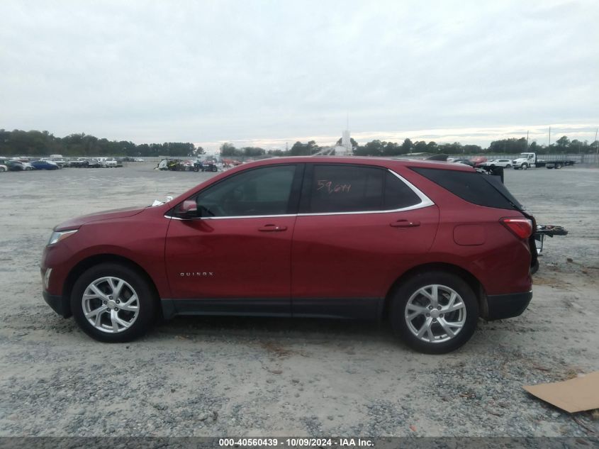 2018 Chevrolet Equinox Lt VIN: 3GNAXKEX1JS506178 Lot: 40560439