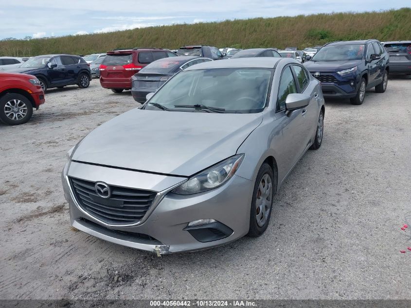 2015 Mazda Mazda3 I Sport VIN: 3MZBM1U76FM148733 Lot: 40560442
