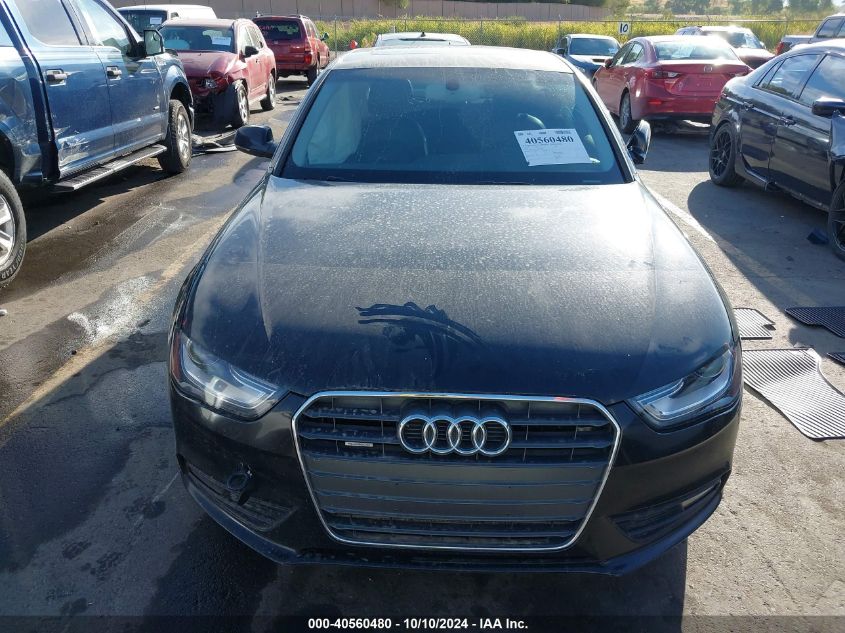 2013 Audi A4 2.0T Premium VIN: WAUFFAFLXDN011903 Lot: 40560480