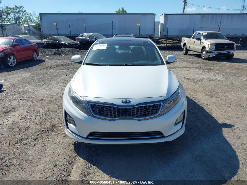 2016 Kia Optima Hybrid Ex VIN: KNAGN4AD6G5092718 Lot: 40560491