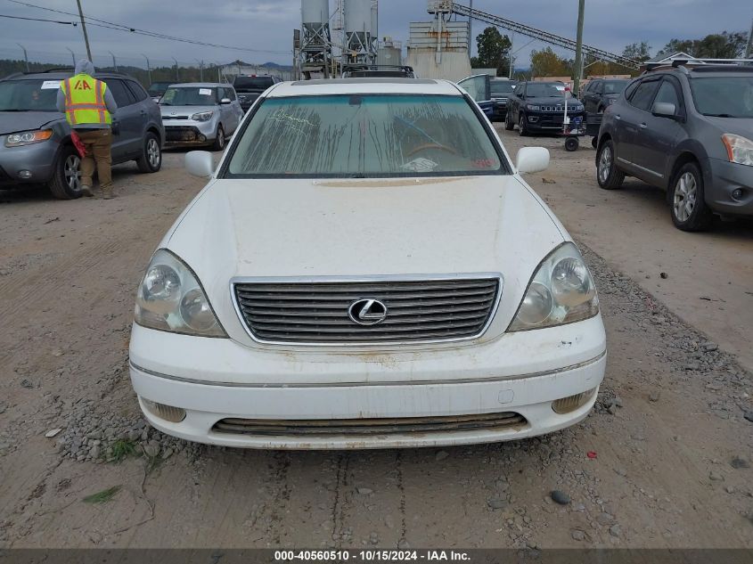 2003 Lexus Ls 430 VIN: JTHBN30FX30118107 Lot: 40560510