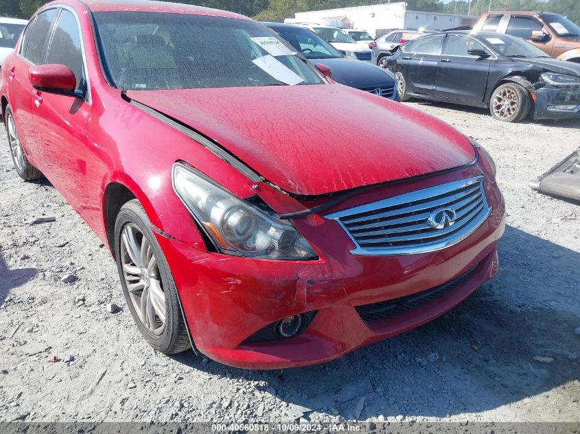 2013 Infiniti G37X VIN: JN1CV6AR3DM351775 Lot: 40560518