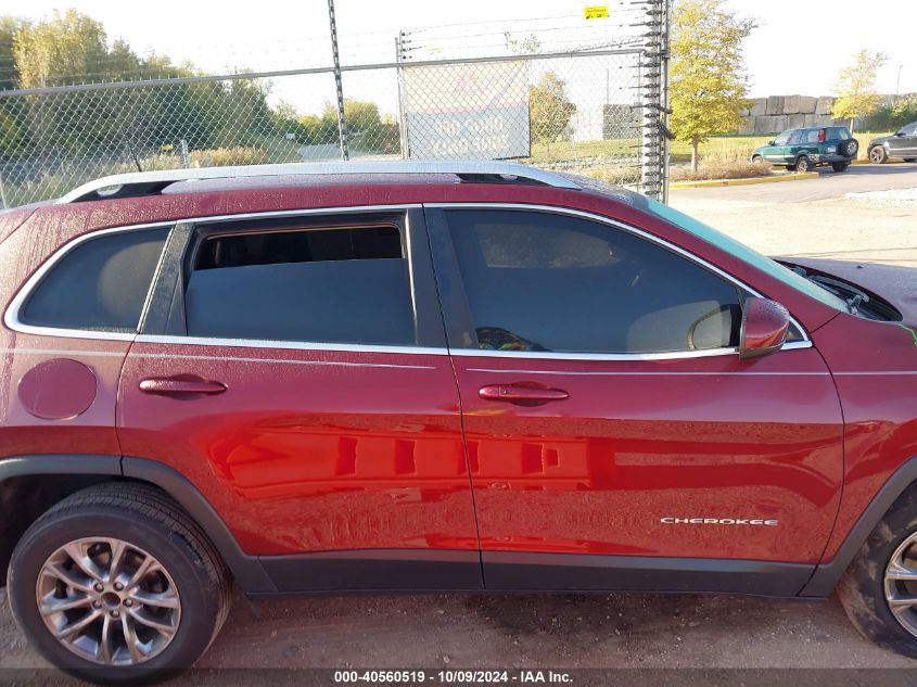 1C4PJLLB5KD184664 2019 Jeep Cherokee Latitude Plus Fwd