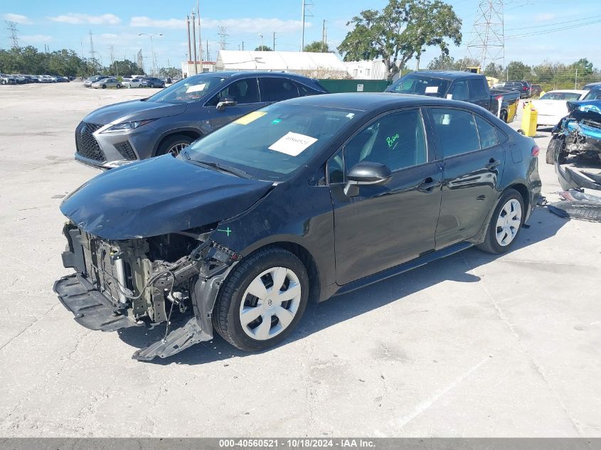 2020 Toyota Corolla Le VIN: 5YFEPRAE9LP087679 Lot: 40560521