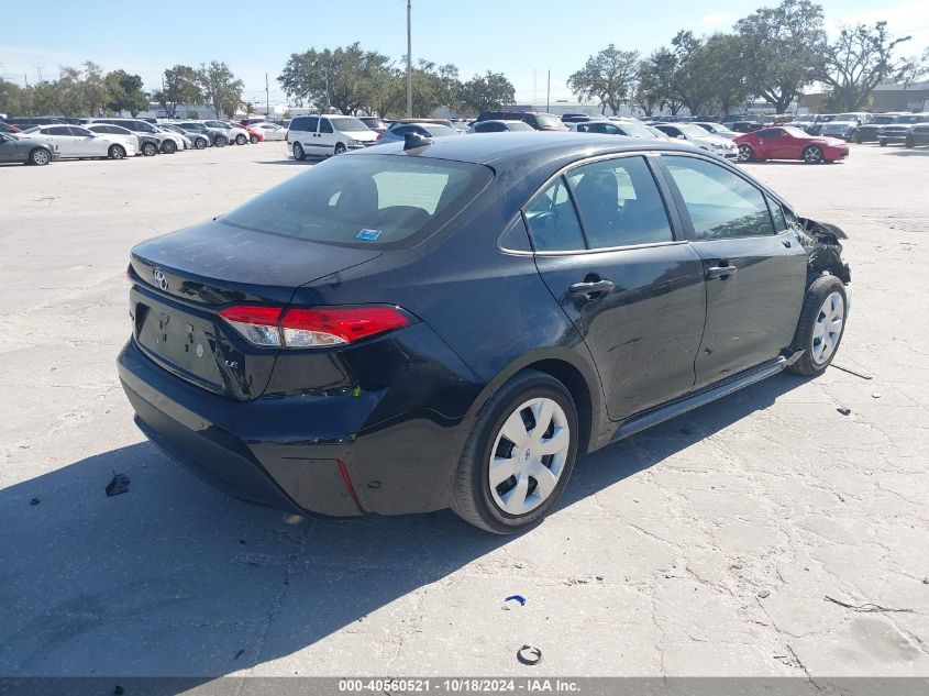 2020 Toyota Corolla Le VIN: 5YFEPRAE9LP087679 Lot: 40560521