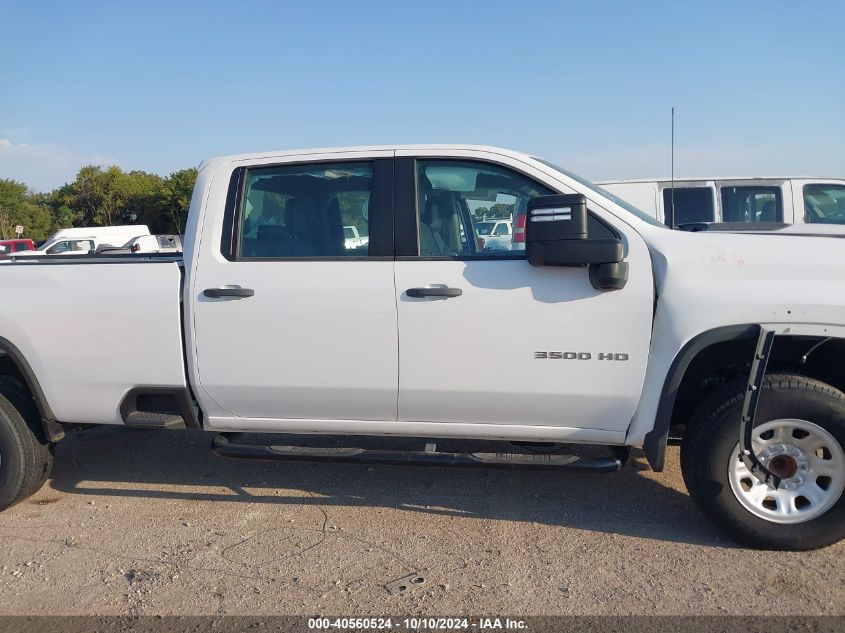 2022 Chevrolet Silverado 3500Hd 2Wd Long Bed Wt VIN: 1GC4WRE77NF286332 Lot: 40560524