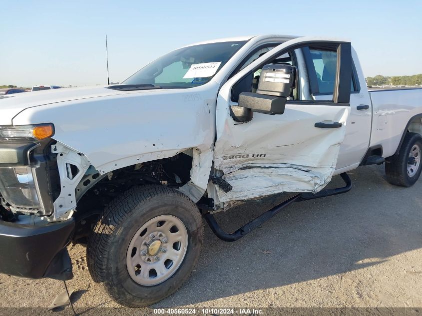 2022 Chevrolet Silverado 3500Hd 2Wd Long Bed Wt VIN: 1GC4WRE77NF286332 Lot: 40560524