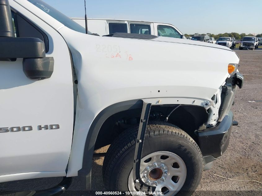 2022 Chevrolet Silverado 3500Hd 2Wd Long Bed Wt VIN: 1GC4WRE77NF286332 Lot: 40560524