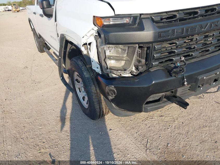 2022 Chevrolet Silverado 3500Hd 2Wd Long Bed Wt VIN: 1GC4WRE77NF286332 Lot: 40560524