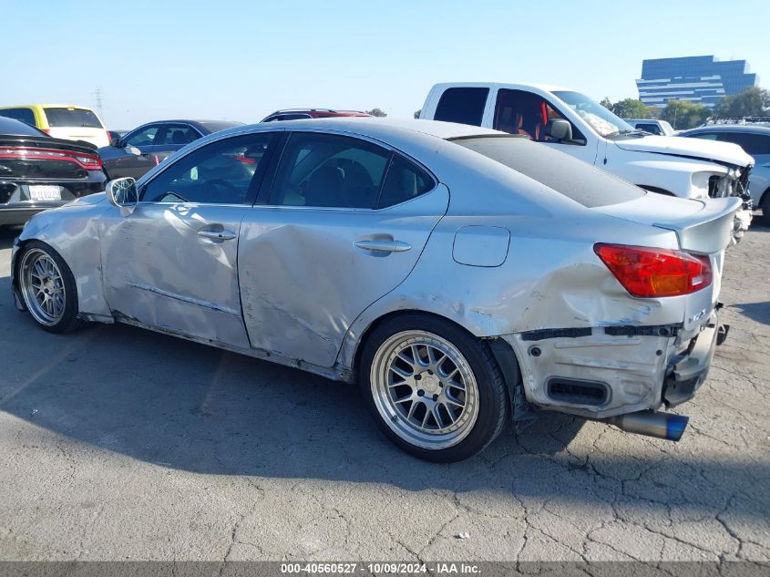 2006 Lexus Is 250 VIN: JTHBK262165000509 Lot: 40560527