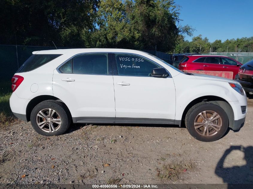 2GNALBEK3H1570843 2017 Chevrolet Equinox Ls