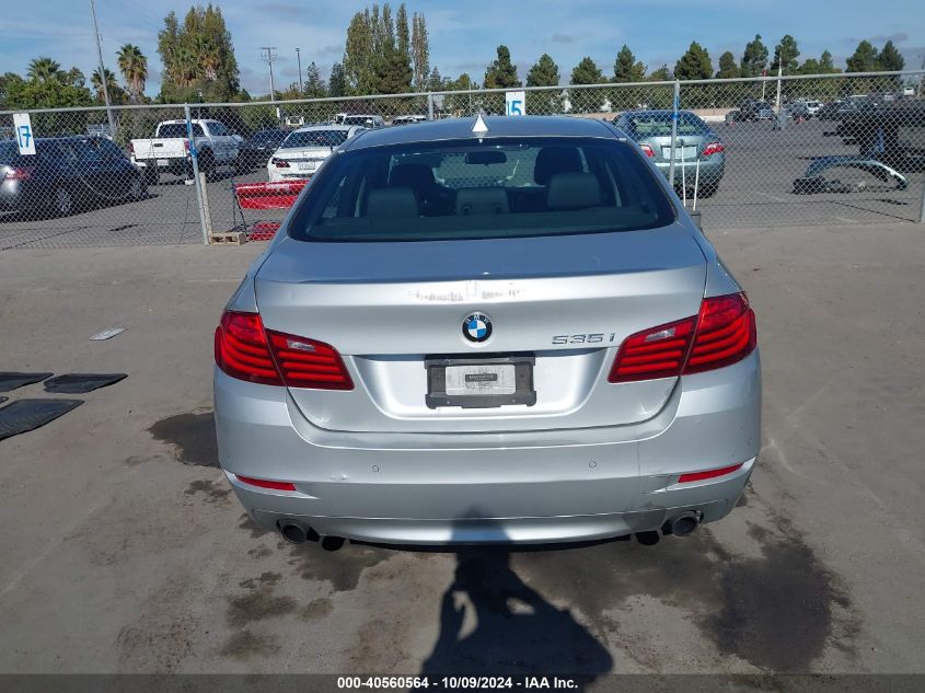 2014 BMW 535I I VIN: WBA5B1C56ED479079 Lot: 40560564