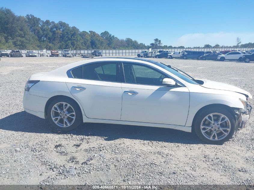 2014 Nissan Maxima S/Sv VIN: 1N4AA5AP9EC490136 Lot: 40560571