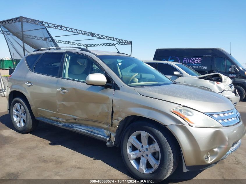 2007 Nissan Murano S VIN: JN8AZ08T17W515061 Lot: 40560574