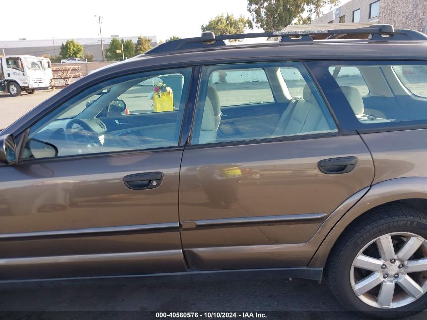 2008 Subaru Outback 2.5I/2.5I L.l. Bean Edition VIN: 4S4BP61C087344572 Lot: 40560576