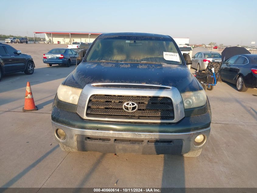 2008 Toyota Tundra Sr5 5.7L V8 VIN: 5TFEV54128X040512 Lot: 40560614