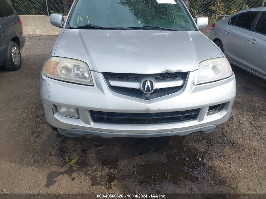 2006 Acura Mdx VIN: 2HNYD18816H534761 Lot: 40560626