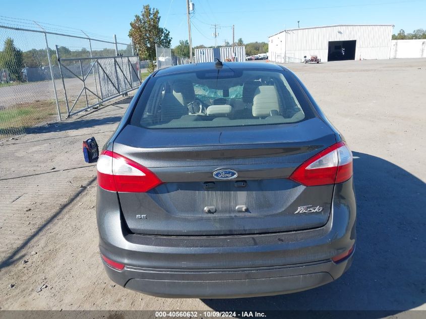 2017 Ford Fiesta Se VIN: 3FADP4BJ6HM102153 Lot: 40560632