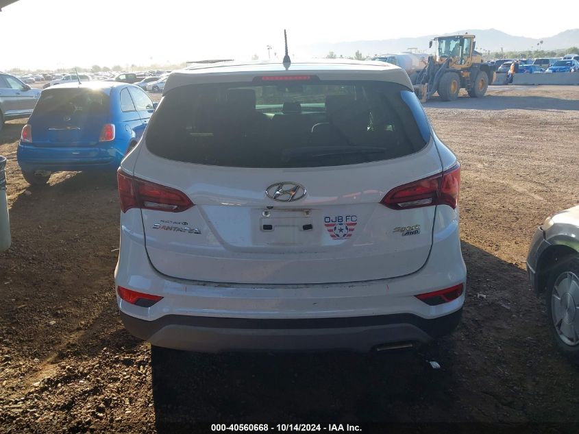 2018 HYUNDAI SANTA FE SPORT 2.4L - 5NMZTDLB3JH090555