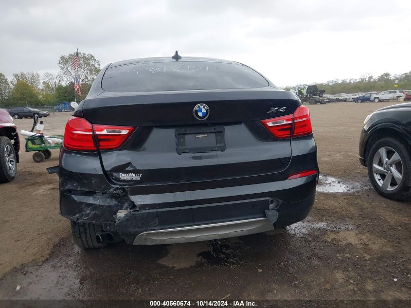 2018 BMW X4 xDrive28I VIN: 5UXXW3C57J0T81254 Lot: 40560674