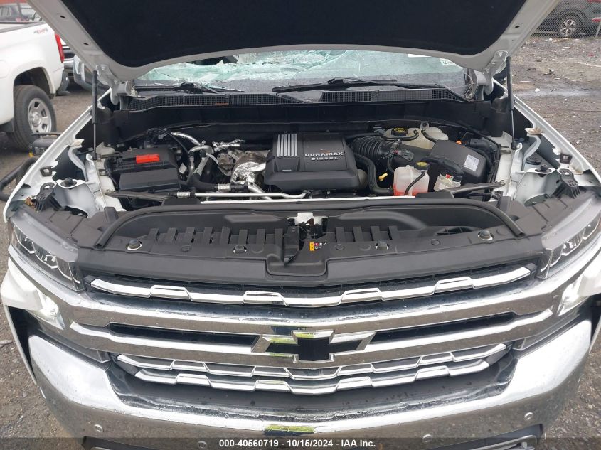 2021 Chevrolet Silverado 1500 4Wd Short Bed Ltz VIN: 3GCUYGET7MG187714 Lot: 40560719