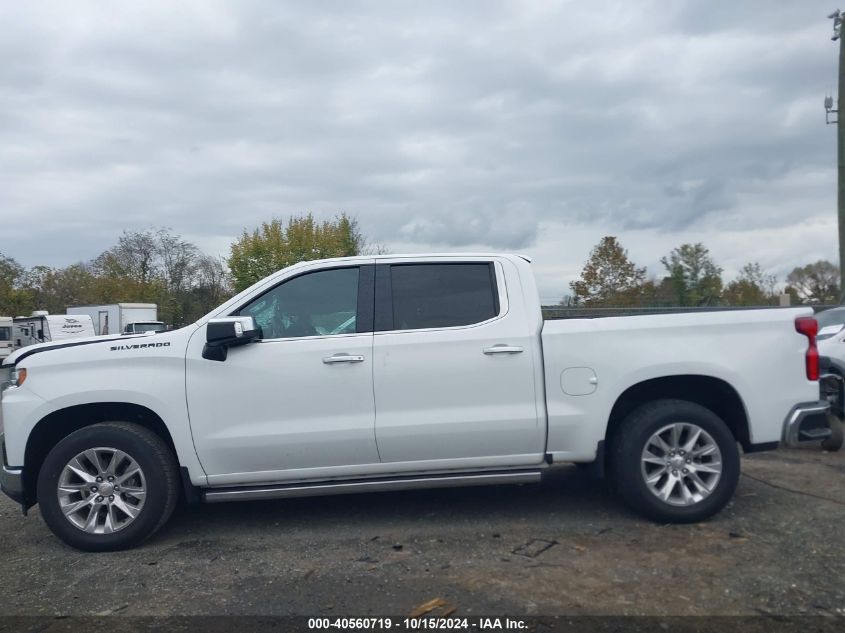 2021 Chevrolet Silverado 1500 4Wd Short Bed Ltz VIN: 3GCUYGET7MG187714 Lot: 40560719