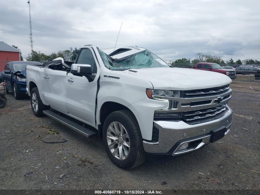 2021 Chevrolet Silverado 1500 4Wd Short Bed Ltz VIN: 3GCUYGET7MG187714 Lot: 40560719