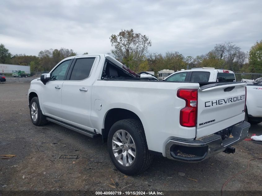 2021 Chevrolet Silverado 1500 4Wd Short Bed Ltz VIN: 3GCUYGET7MG187714 Lot: 40560719