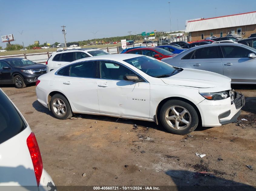 1G1ZB5ST2GF285435 2016 Chevrolet Malibu Ls