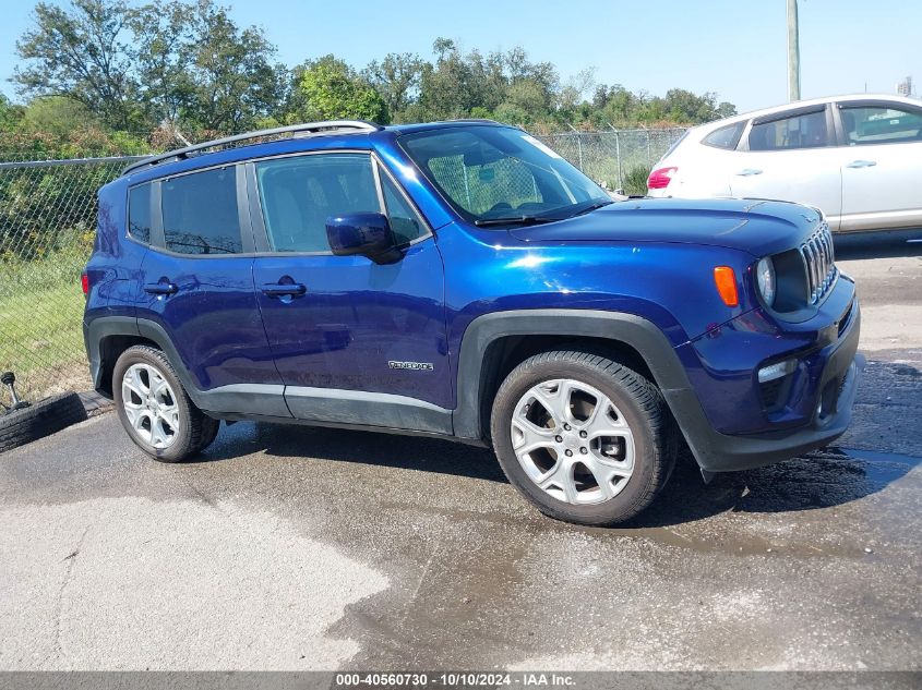 2019 Jeep Renegade Latitude Fwd VIN: ZACNJABB0KPJ77603 Lot: 40560730