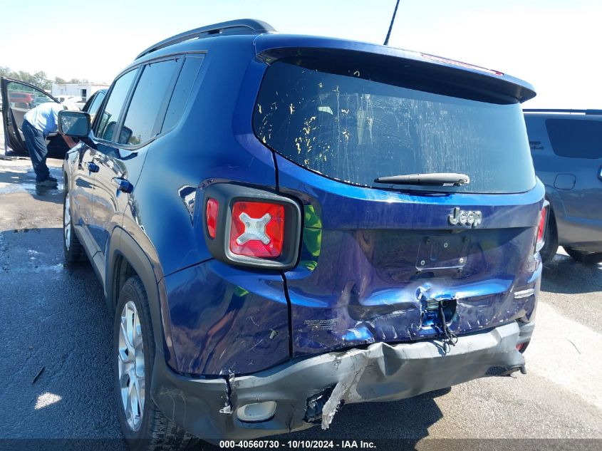 2019 Jeep Renegade Latitude Fwd VIN: ZACNJABB0KPJ77603 Lot: 40560730