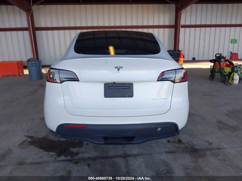 2023 Tesla Model Y Awd/Long Range Dual Motor All-Wheel Drive VIN: 7SAYGDEE6PF742623 Lot: 40560739