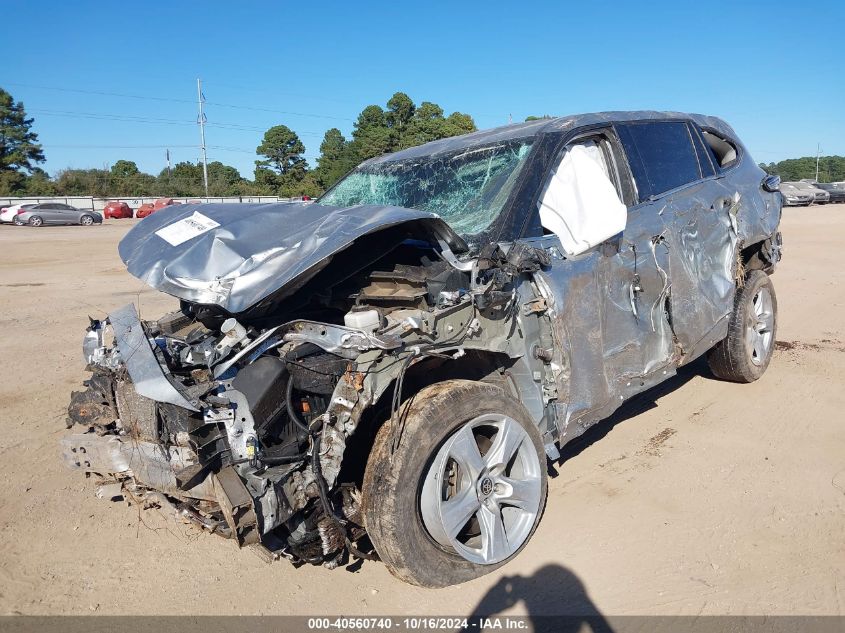 2021 Toyota Highlander Le VIN: 5TDZZRAH3MS524736 Lot: 40560740