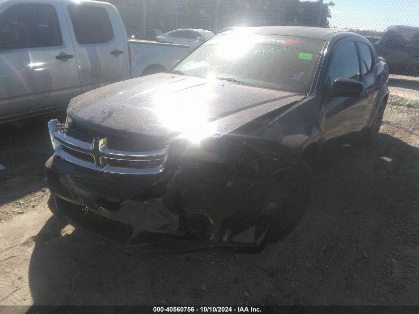 2012 Dodge Avenger Sxt VIN: 1C3CDZCB5CN314435 Lot: 40560756