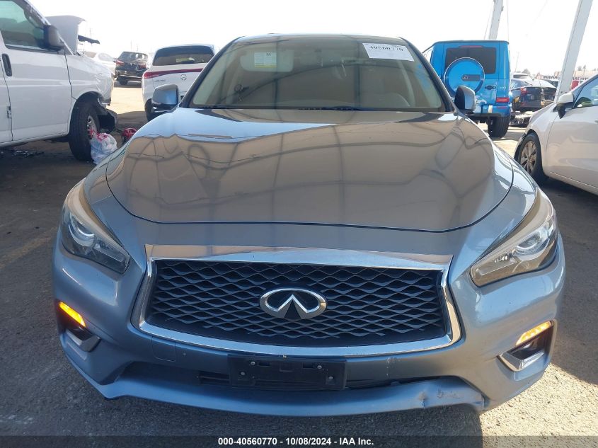 2019 Infiniti Q50 3.0T Luxe VIN: JN1EV7AP9KM515086 Lot: 40560770