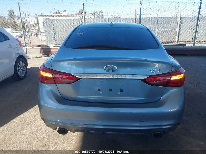 2019 Infiniti Q50 3.0T Luxe VIN: JN1EV7AP9KM515086 Lot: 40560770