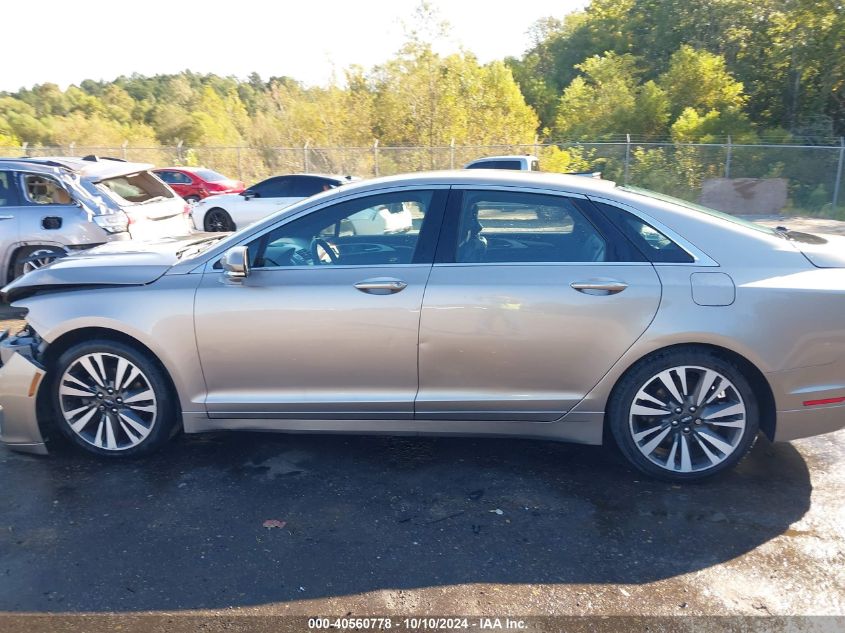 2018 Lincoln Mkz Reserve VIN: 3LN6L5E9XJR628750 Lot: 40560778