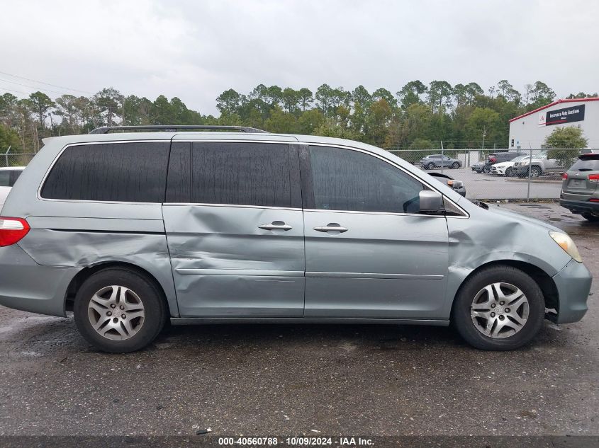 2007 Honda Odyssey Exl VIN: 5FNRL38657B013167 Lot: 40560788