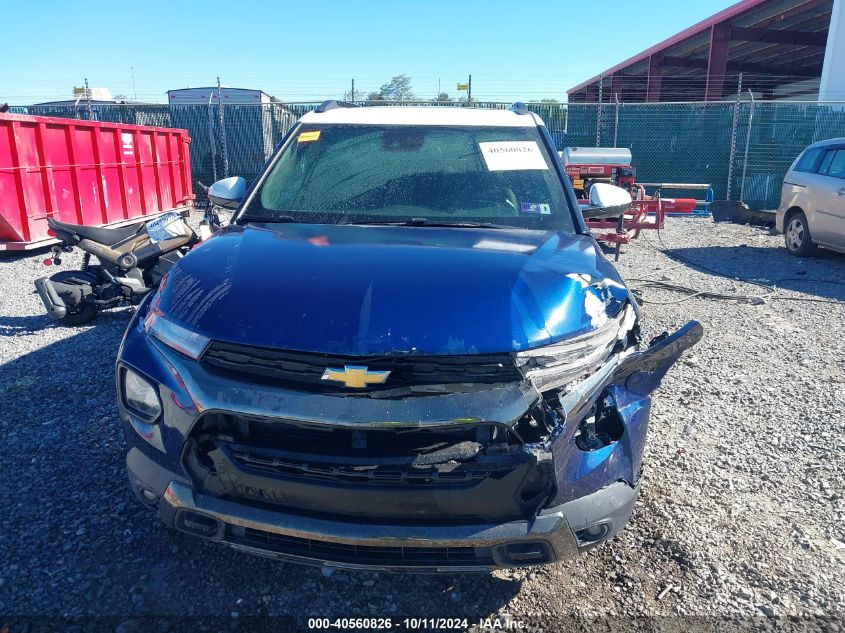 2022 Chevrolet Trailblazer Awd Activ VIN: KL79MSSL3NB052830 Lot: 40560826