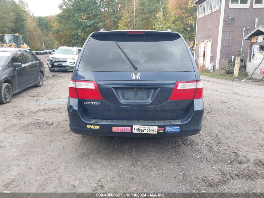 2007 Honda Odyssey Ex-L VIN: 5FMRL38757B037851 Lot: 40560827