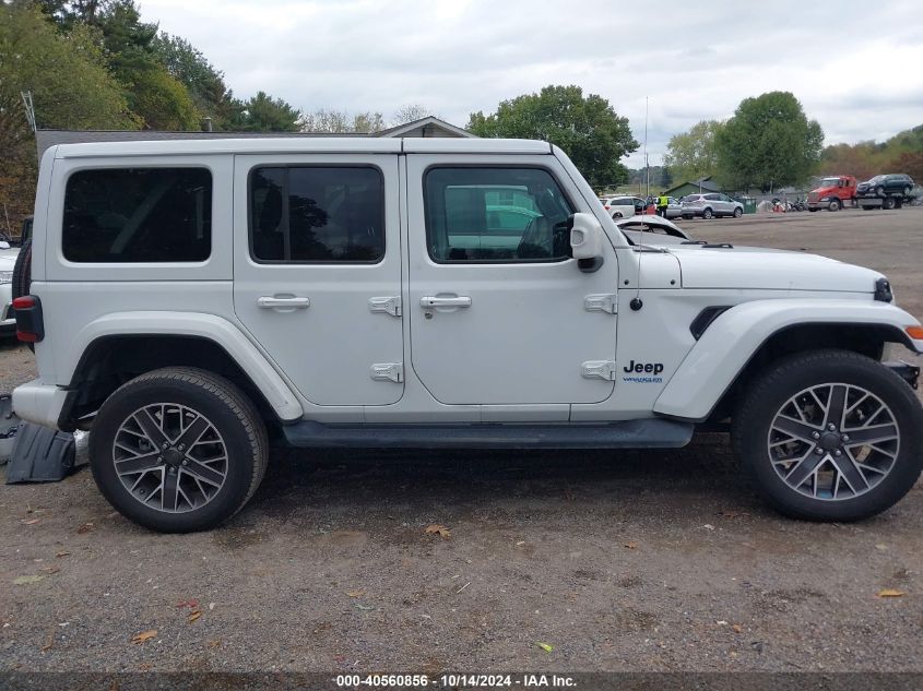 2022 Jeep Wrangler 4Xe Unlimited High Altitude 4X4 VIN: 1C4JJXP66NW126047 Lot: 40560856