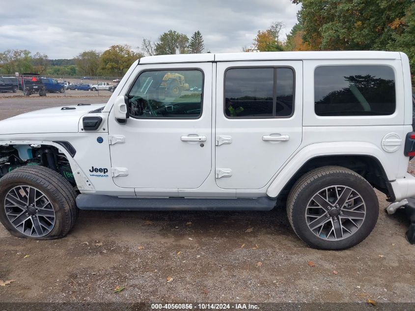 2022 Jeep Wrangler 4Xe Unlimited High Altitude 4X4 VIN: 1C4JJXP66NW126047 Lot: 40560856