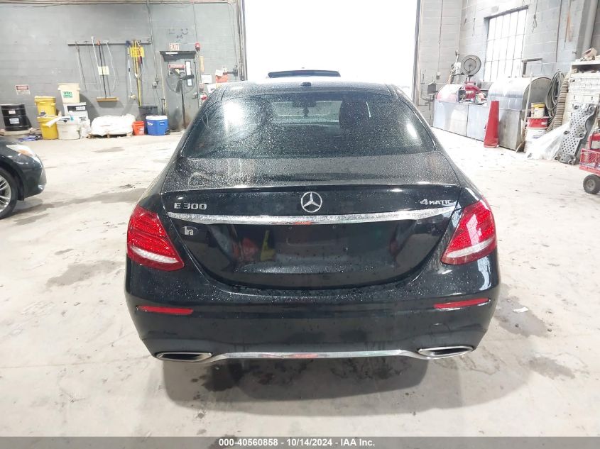 2017 Mercedes-Benz E 300 4Matic VIN: WDDZF4KB1HA169001 Lot: 40560858