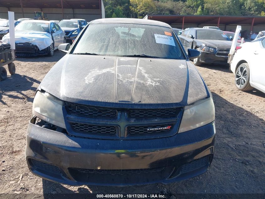 2014 Dodge Avenger Se VIN: 1C3CDZAB6EN233241 Lot: 40560870