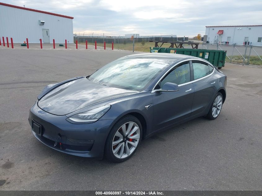 VIN 5YJ3E1EC8LF602903 2020 Tesla Model 3, Performan... no.2