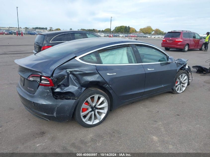 VIN 5YJ3E1EC8LF602903 2020 Tesla Model 3, Performan... no.4